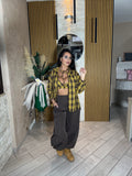 Set camicia + Top scozzese