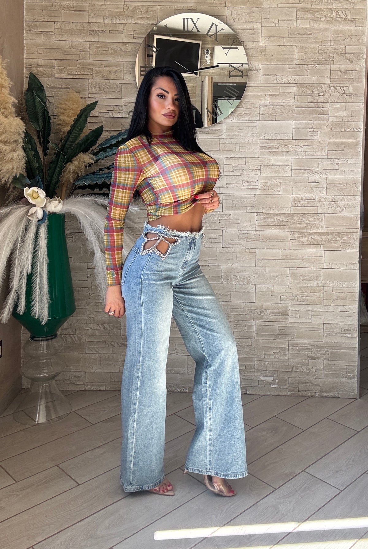 Maglia Mesh scozzese