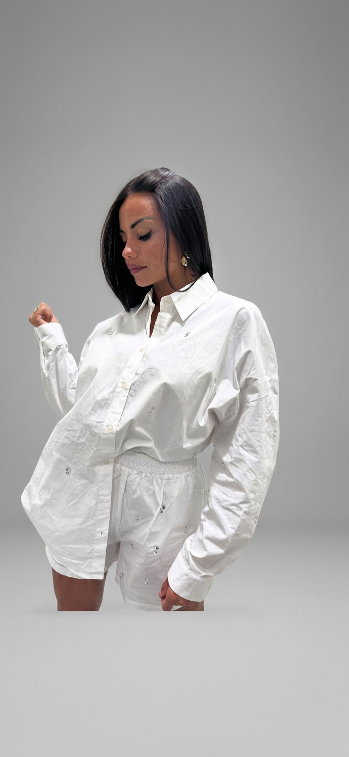 Coordinato white coton