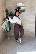 Pantalone elegant con cintura