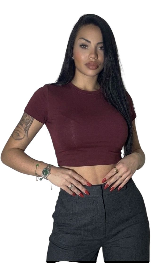 Maglia crop
