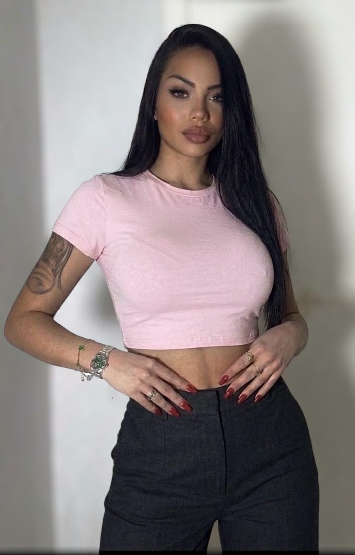 Maglia crop