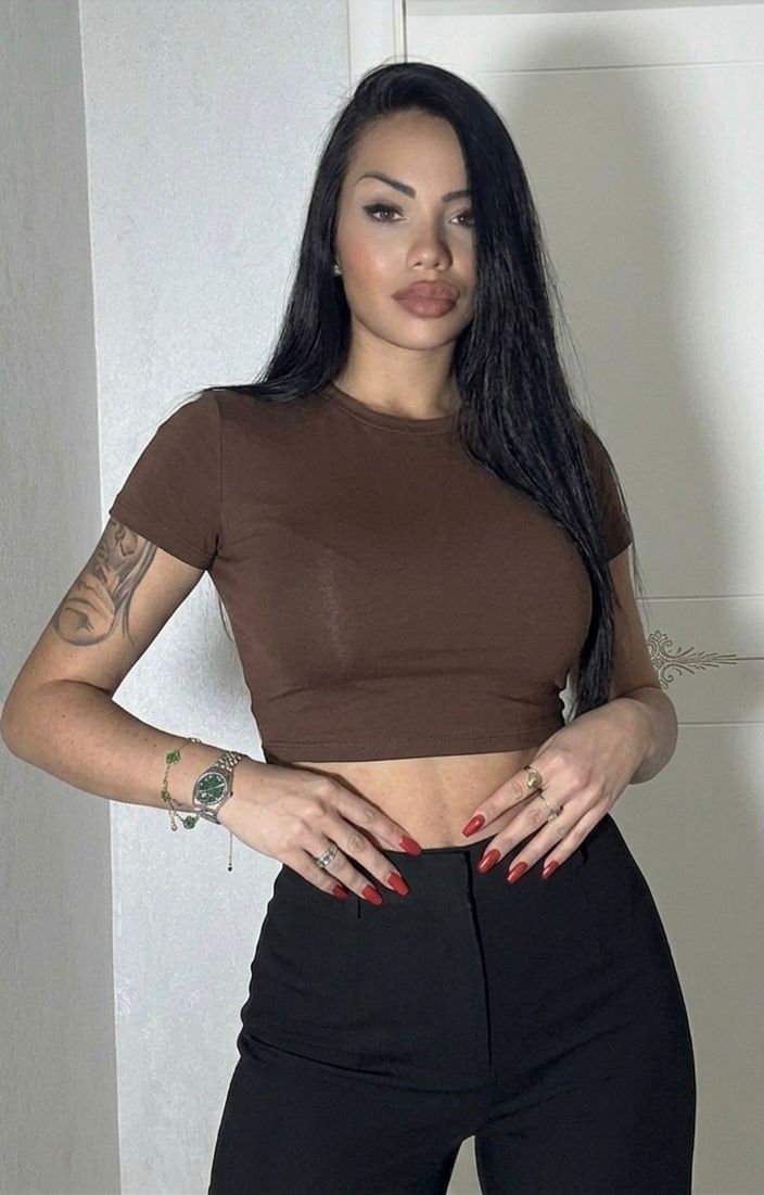 Maglia crop